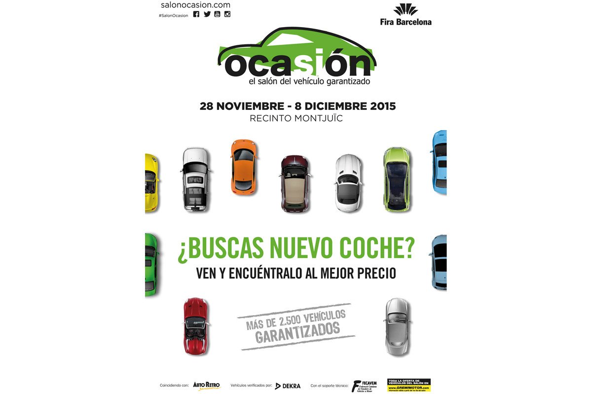 Guía para comprar coche en el Salón Ocasión de Barcelona 
