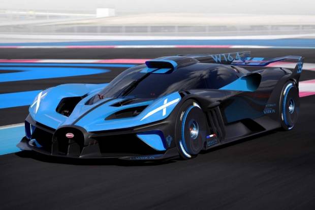 Bugatti Bolide: una bestia de 1.850 CV para dominar los circuitos