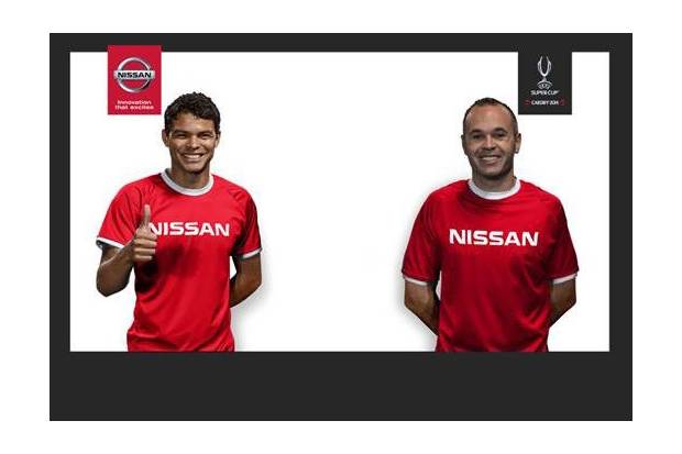 Iniesta y Thiago Silva, nuevos embajadores de Nissan en la Champions League