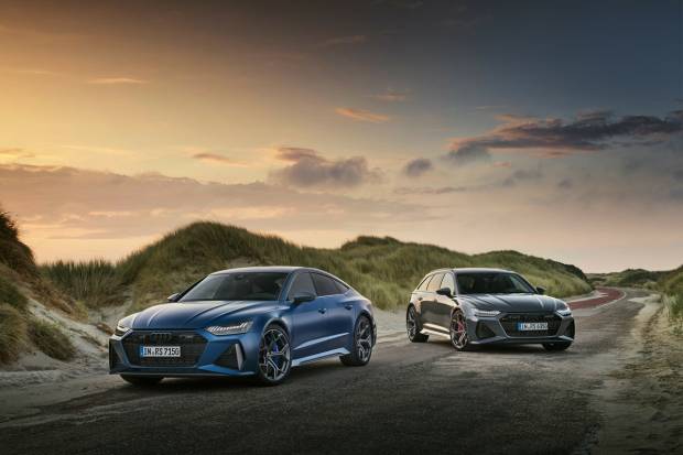 Nuevos Audi RS 6 Avant y RS 7 performance: más potencia y detalles exclusivos