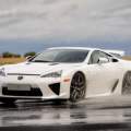 Prueba de velocidad con el Lexus LFA