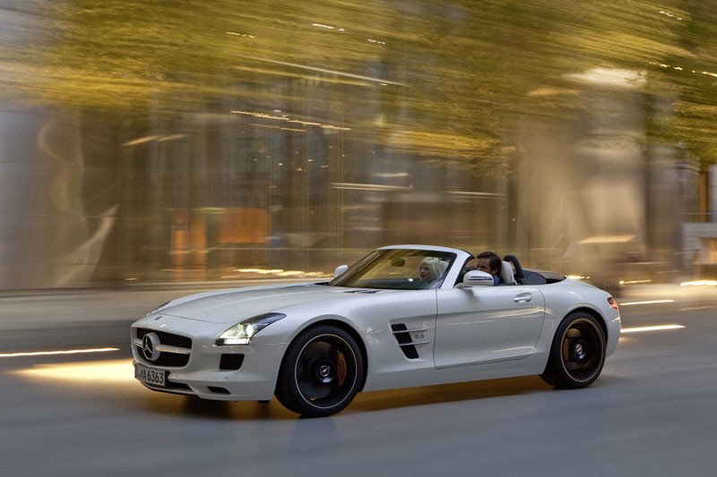 Mercedes SLS AMG Roadster, vuela sin alas