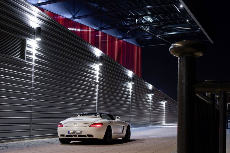 Mercedes SLS AMG Roadster, vuela sin alas