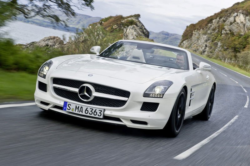 Mercedes SLS AMG Roadster, vuela sin alas