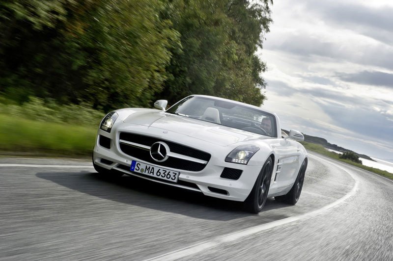 Mercedes SLS AMG Roadster, vuela sin alas
