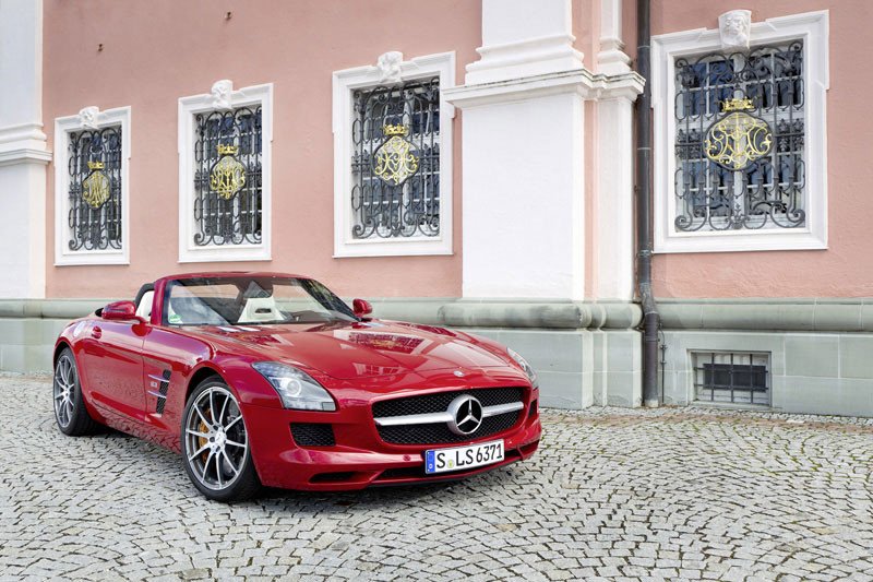 Mercedes SLS AMG Roadster, vuela sin alas