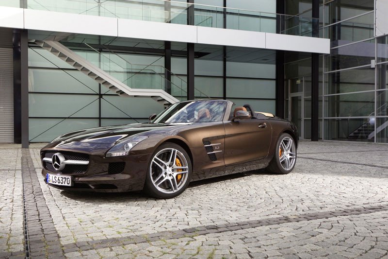 Mercedes SLS AMG Roadster, vuela sin alas