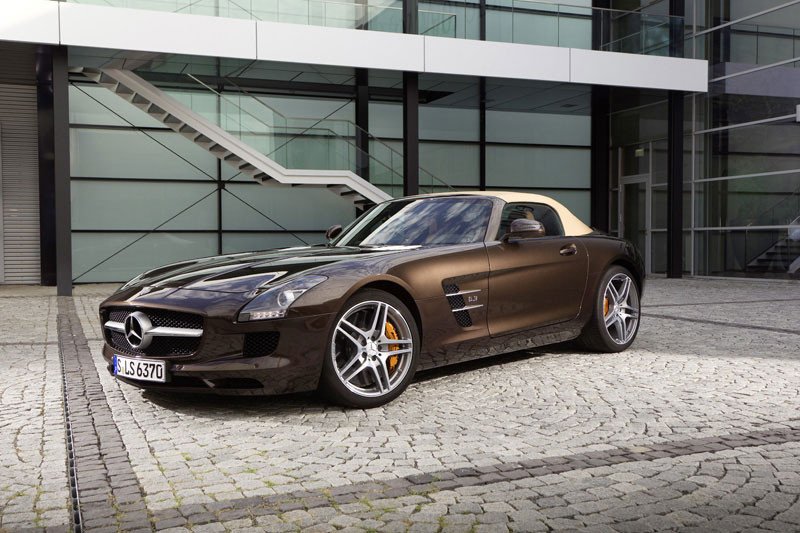 Mercedes SLS AMG Roadster, vuela sin alas