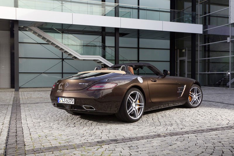 Mercedes SLS AMG Roadster, vuela sin alas