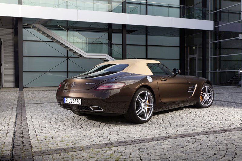 Mercedes SLS AMG Roadster, vuela sin alas