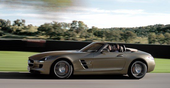 Mercedes SLS AMG Roadster, vuela sin alas