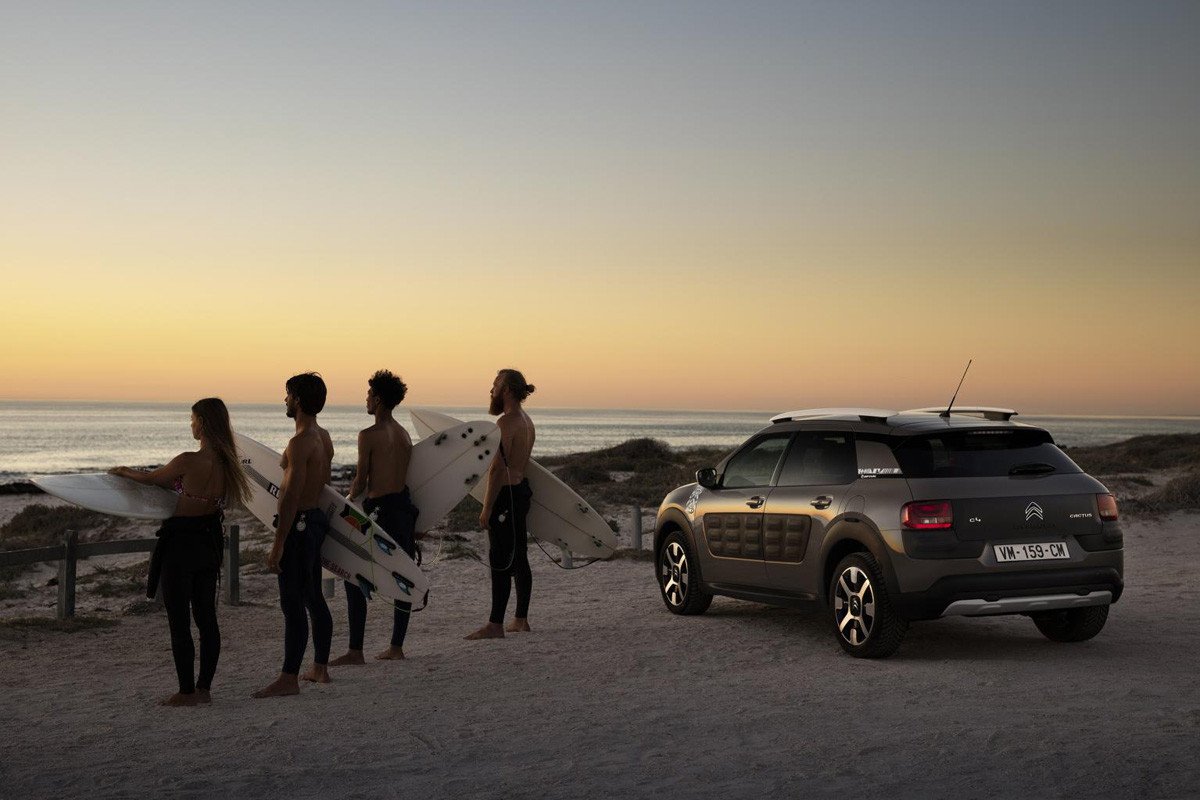 Citroën y Rip Curl se unen para crear un Cactus especial