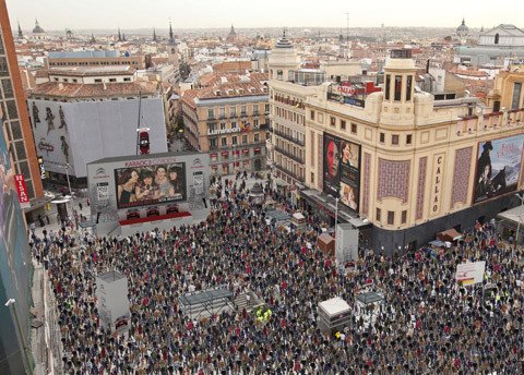 KaraoC3 Citroën: Todos a cantar a la Gran Vía madrileña