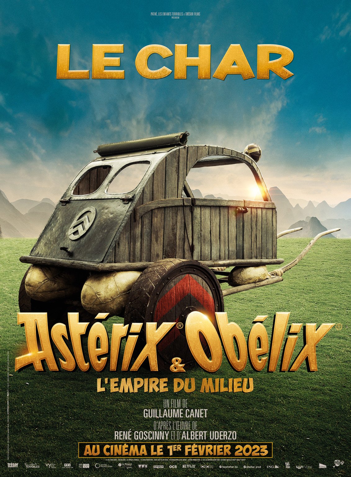 Citroën diseña un vehículo para la película Astérix y Obélix: El Reino Medio
