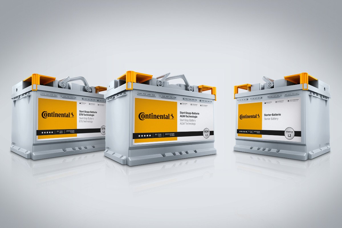 Baterías Continental