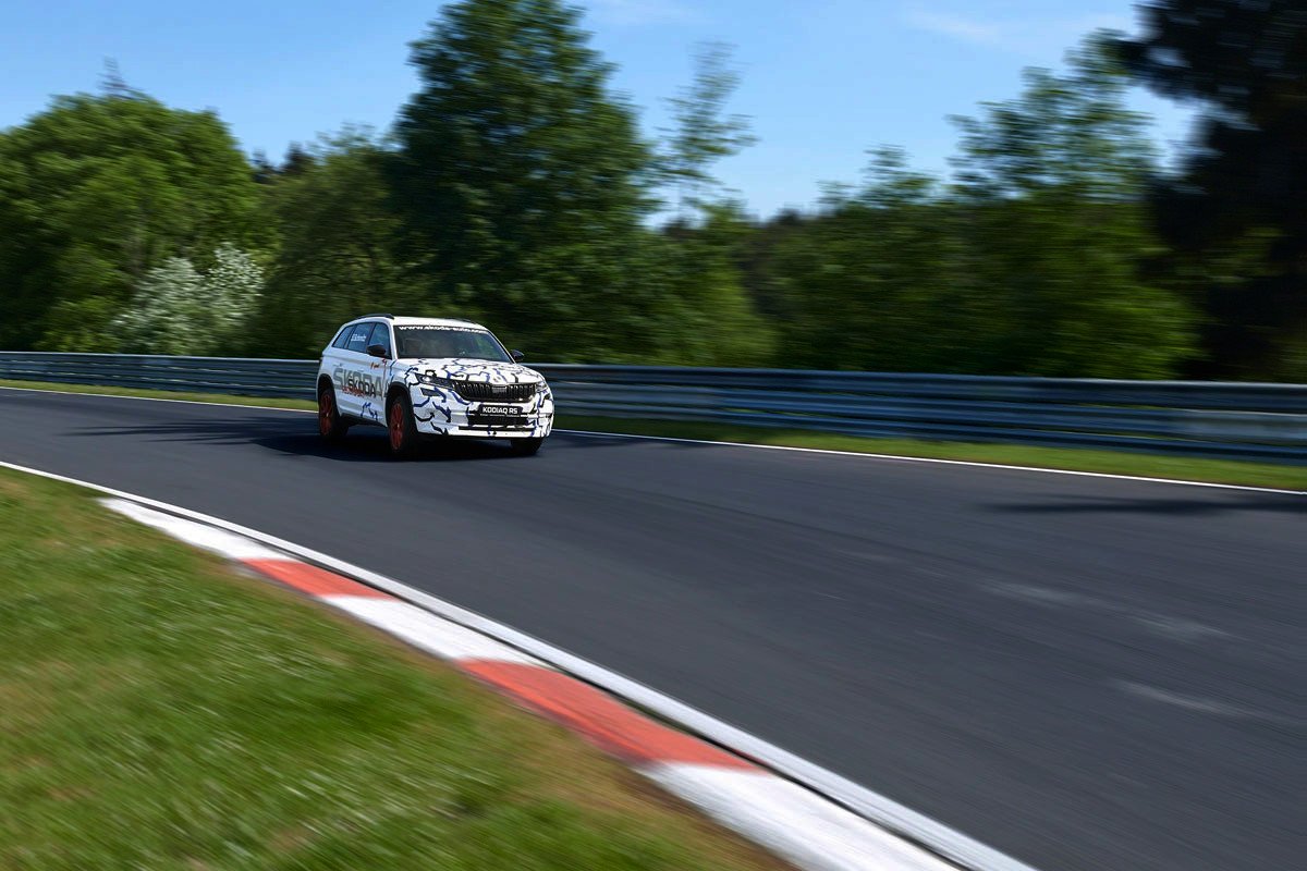 Vídeo: el Skoda Kodiaq RS ya tiene su récord en Nürburgring