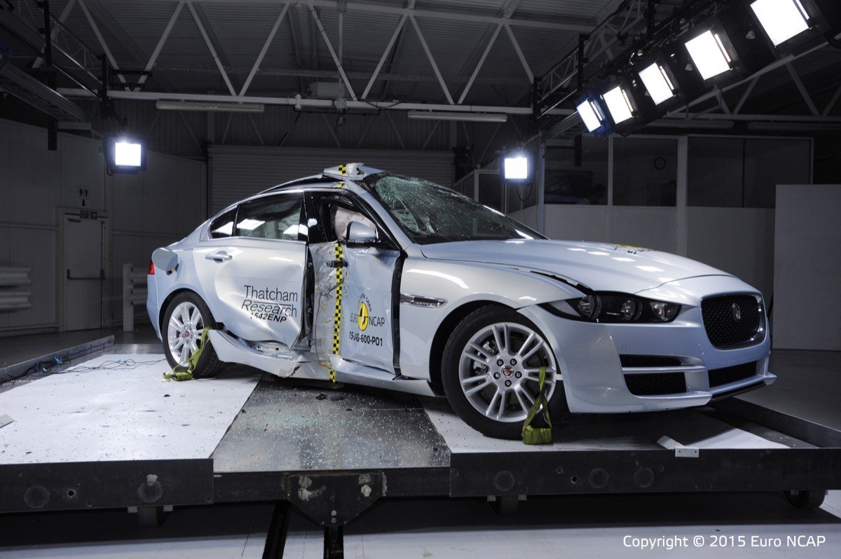 Cinco estrellas EuroNcap para los Jaguar XE y XF