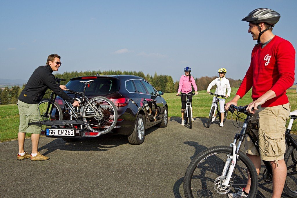 Portabicis FlexFix de Opel: cómodo, rápido y seguro