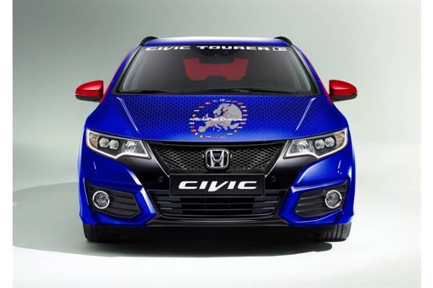 El Honda Civic Tourer intenta batir el récord Guinness de eficiencia