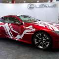 Lexus fusiona arte y motor en el concurso Art Car