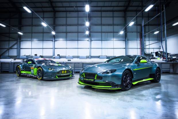 Aston Martin Vantage GT8, casi de carreras