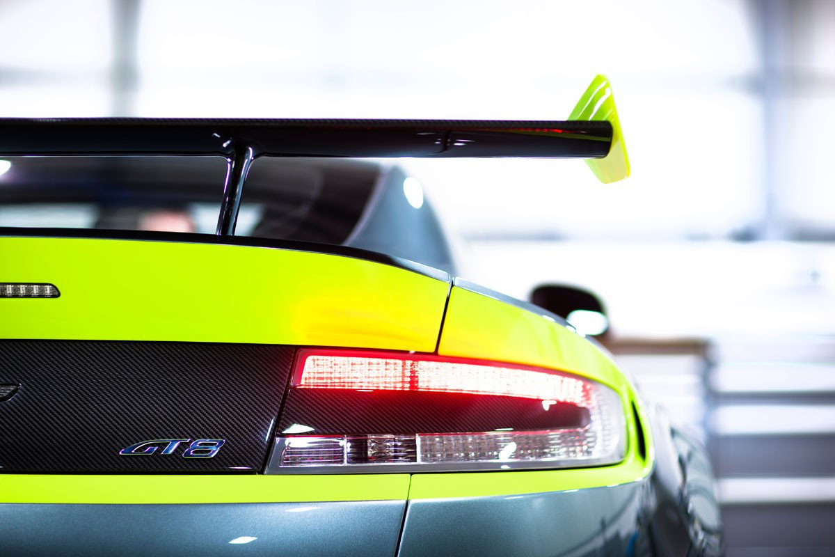 Aston Martin Vantage GT8, casi de carreras