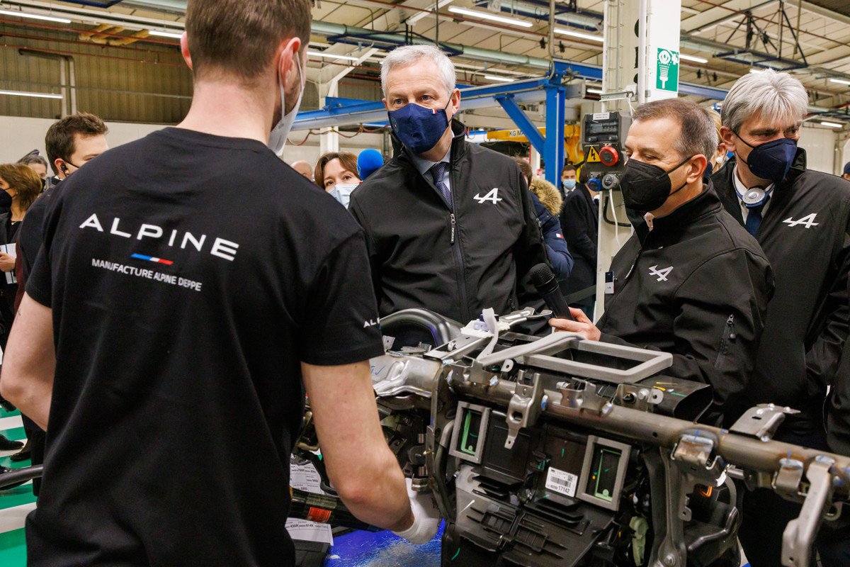 Alpine reforzará su planta de Dieppe y lanzará tres modelos eléctricos