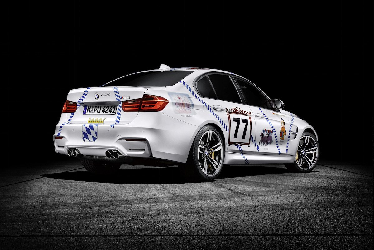 Un BMW M3 en honor a Munich para la Oktoberfest