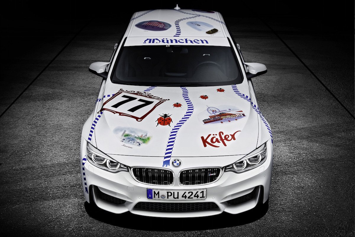 Un BMW M3 en honor a Munich para la Oktoberfest