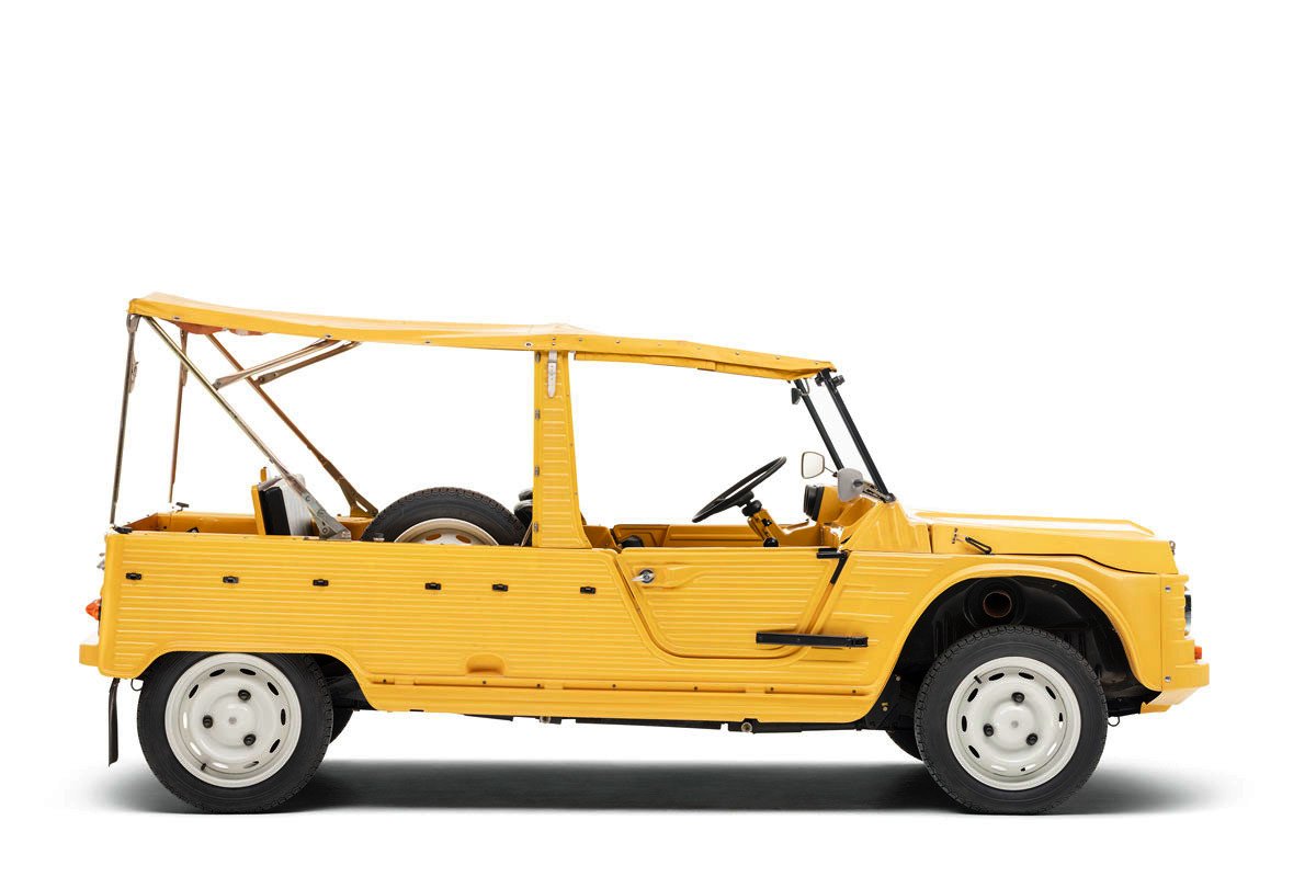 El Citroën E-Mehari se convierte en un art car por su 50 aniversario