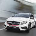 Mercedes saca su artillería en Los Ángeles con el GLA 45 AMG