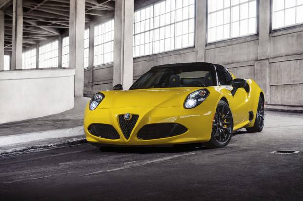 Alfa Romeo 4C Spider: ahora también con el cielo por techo