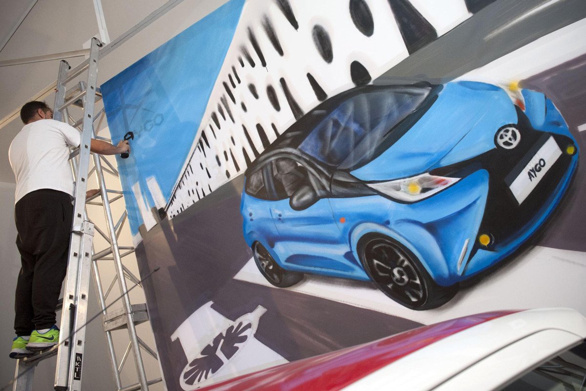 Así es el Toyota Aygo diseñado por Lomba