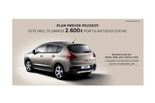 El Plan Prever de Peugeot: ayudas de hasta 2.600 euros