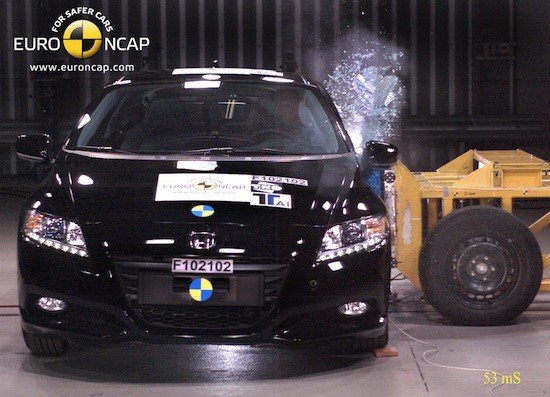 Honda CR-Z: máxima calificación en las pruebas de choque