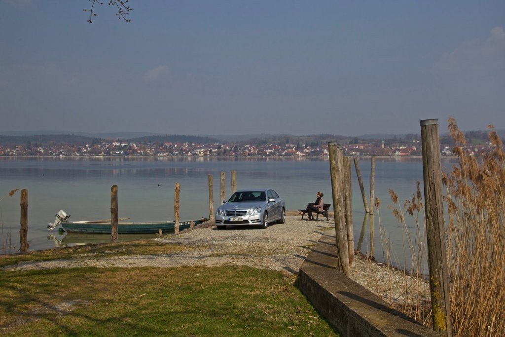 Prueba: Mercedes E300 BlueTEC Híbrido, la berlina de lujo más eficiente