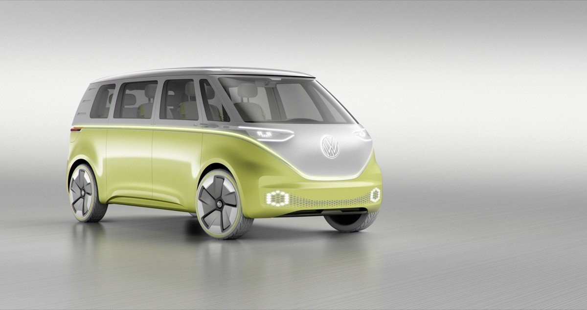 Volkswagen I.D. BUZZ: un monovolumen eléctrico de 8 plazas