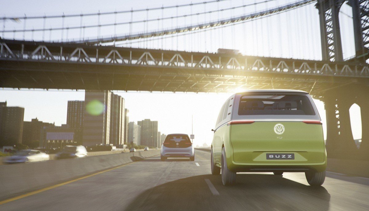 Volkswagen I.D. BUZZ: un monovolumen eléctrico de 8 plazas