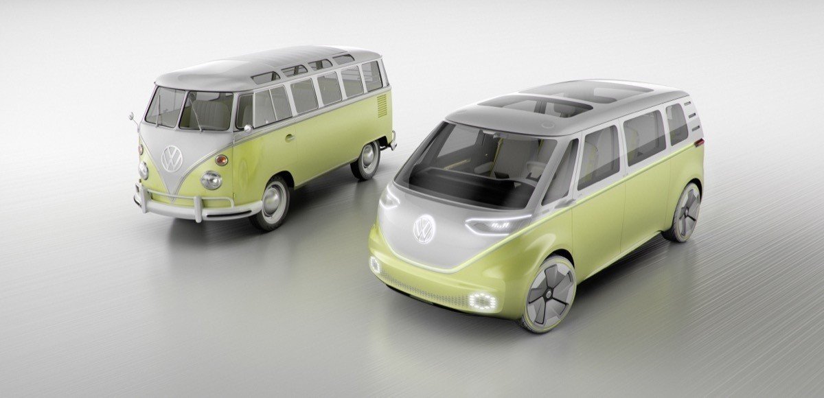 Volkswagen I.D. BUZZ: un monovolumen eléctrico de 8 plazas