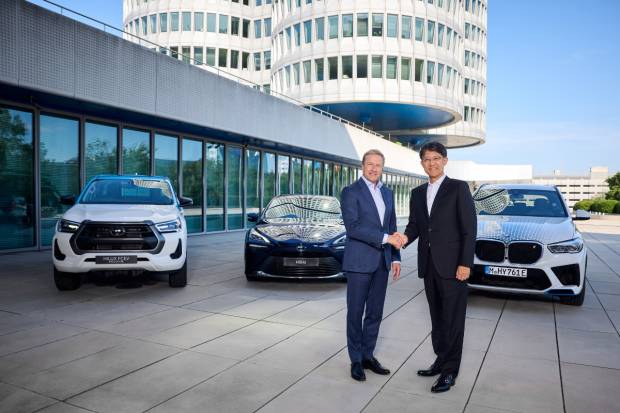 BMW y Toyota colaborarán para desarrollar vehículos de pila de combustible de hidrógeno