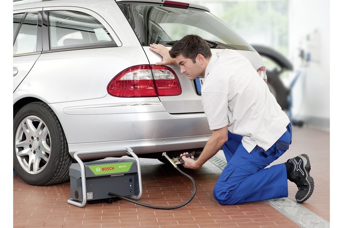 Medición gases escape