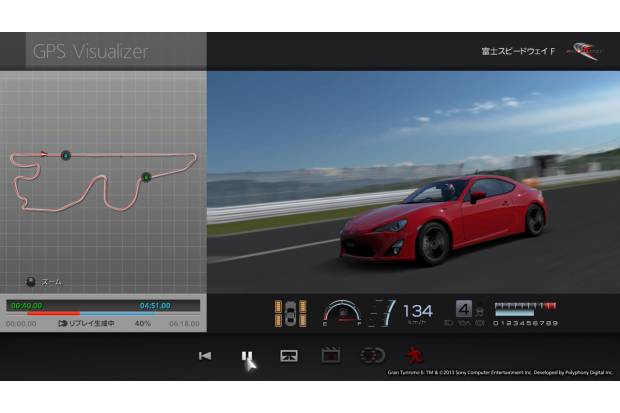 Sports Drive Logger: tu vuelta real en el circuito trasladada al Gran Turismo 6