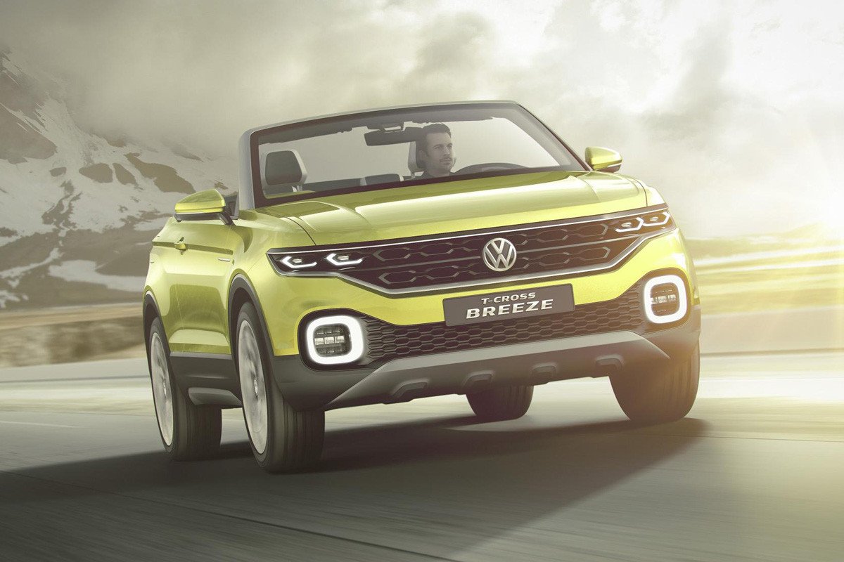 Volkswagen T-Cross Breeze, que tiemble el Evoque Cabrio