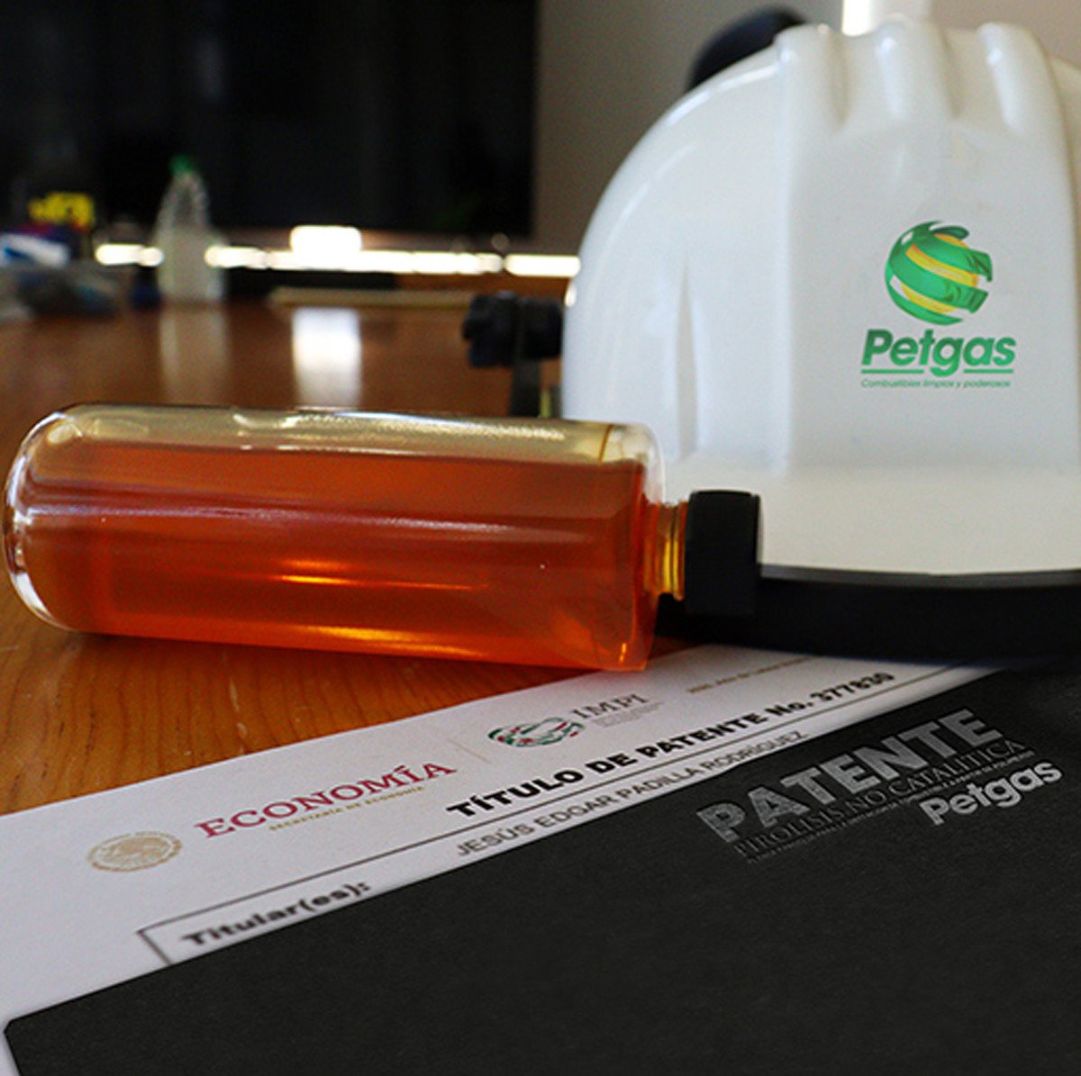 Gasolina reciclada petgas