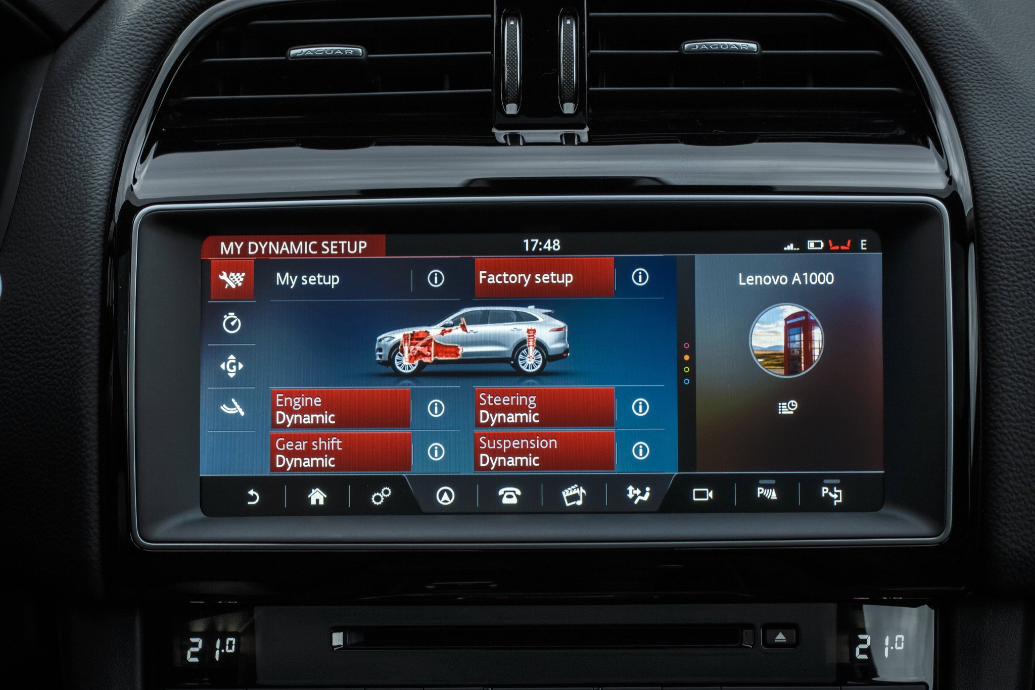 Prueba Jaguar F-PACE: interior, equipamiento y precios