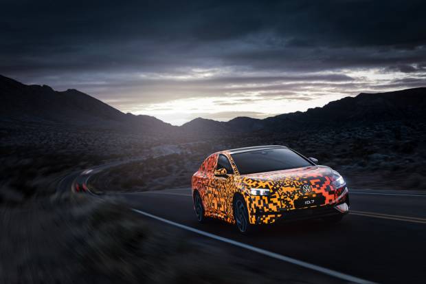 Primeras imágenes del próximo eléctrico de Volkswagen, el ID.7