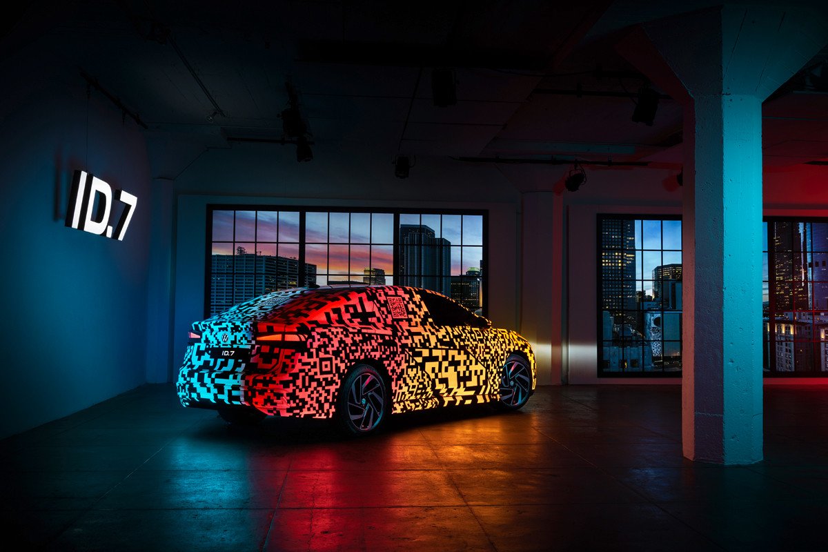 Primeras imágenes del próximo eléctrico de Volkswagen, el ID.7