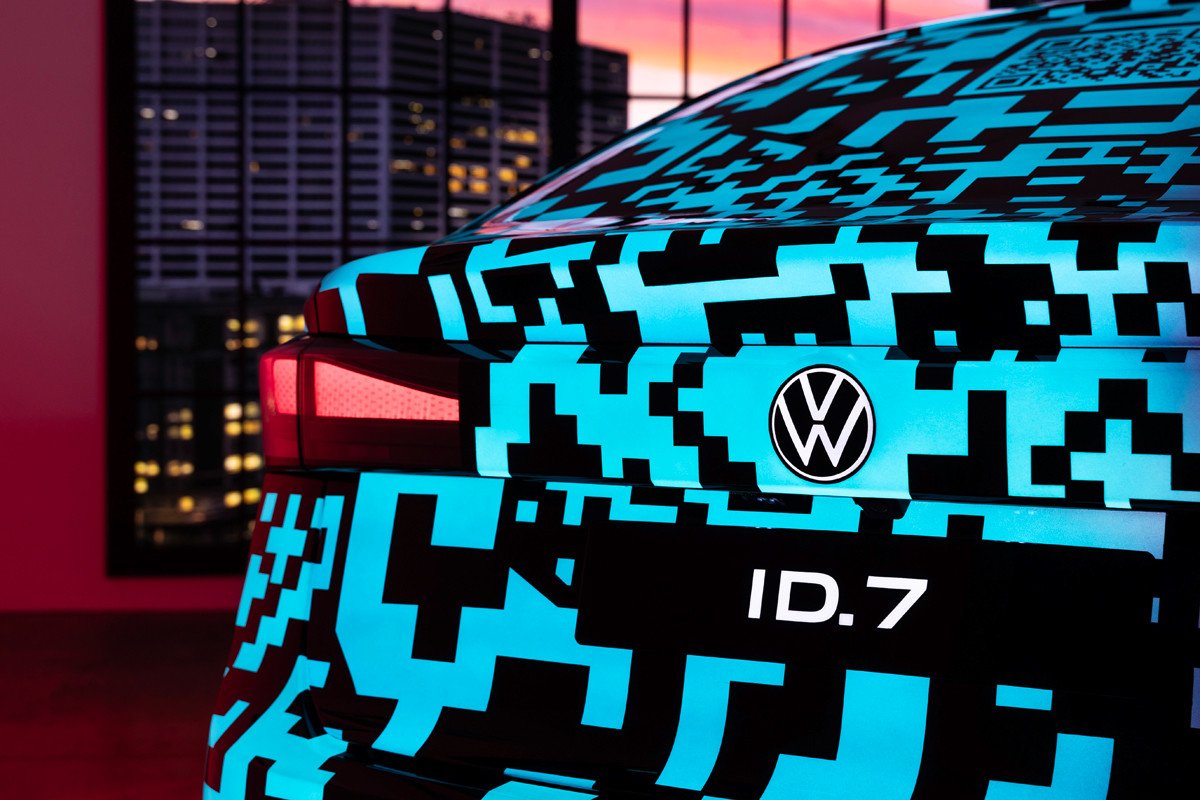 Primeras imágenes del próximo eléctrico de Volkswagen, el ID.7