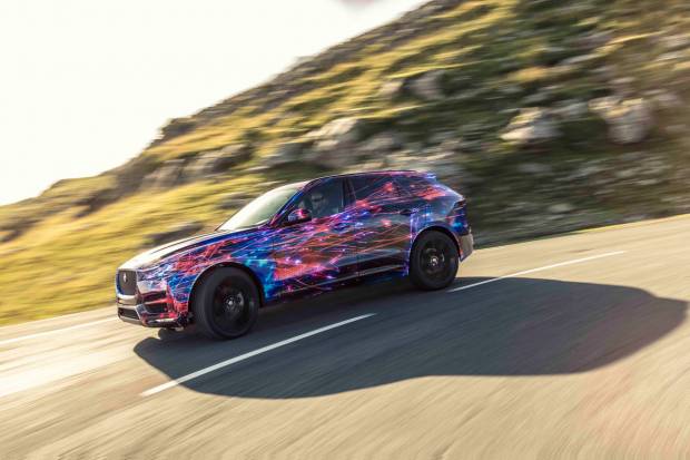 Nuevo Jaguar F-PACE, un SUV muy ágil