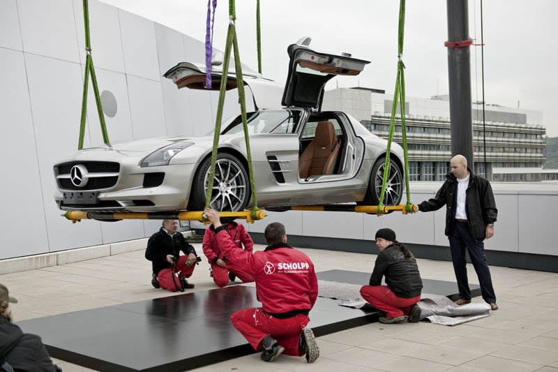 Volar como las gaviotas con un SLS